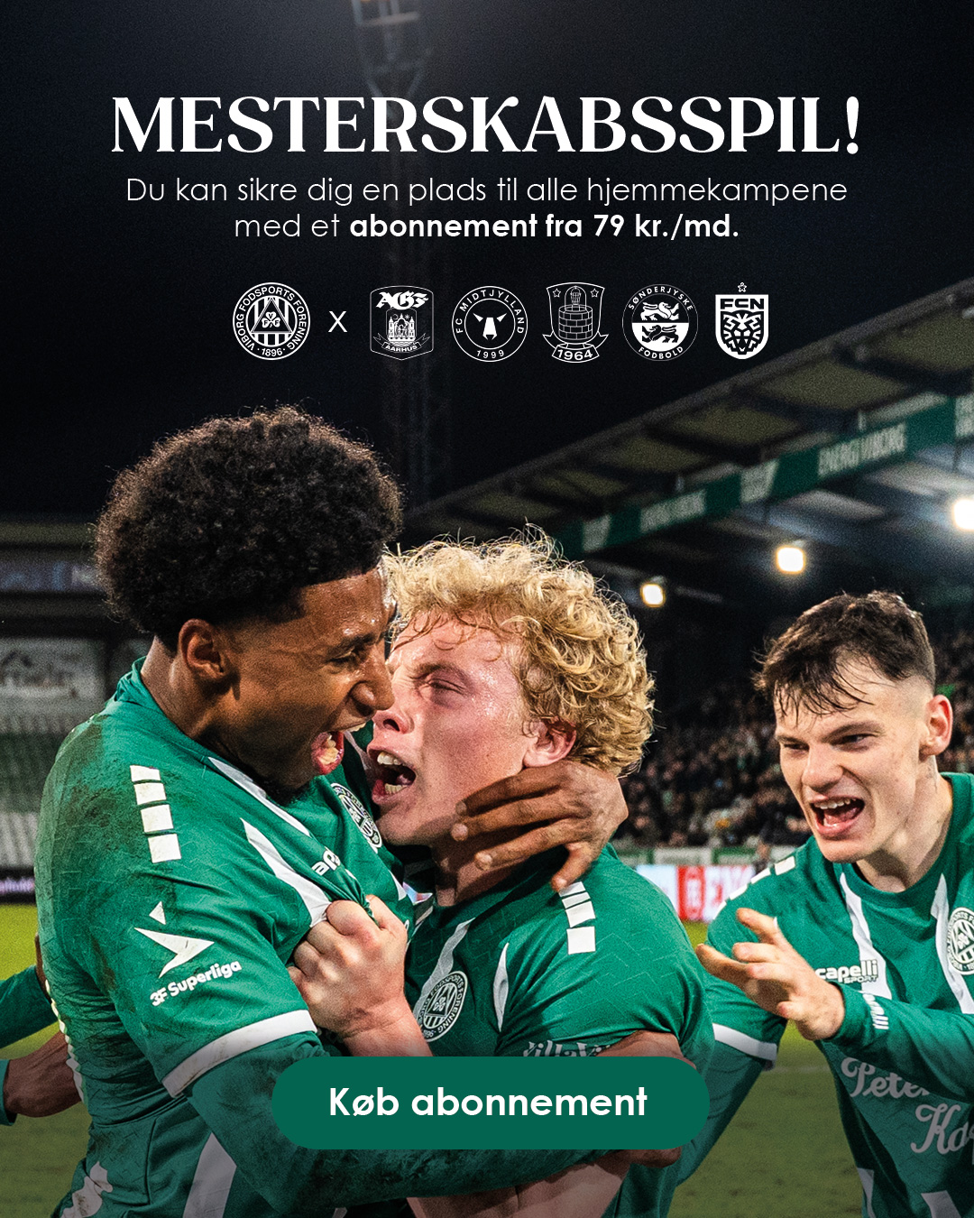 Abonnement til mesterskabsspil